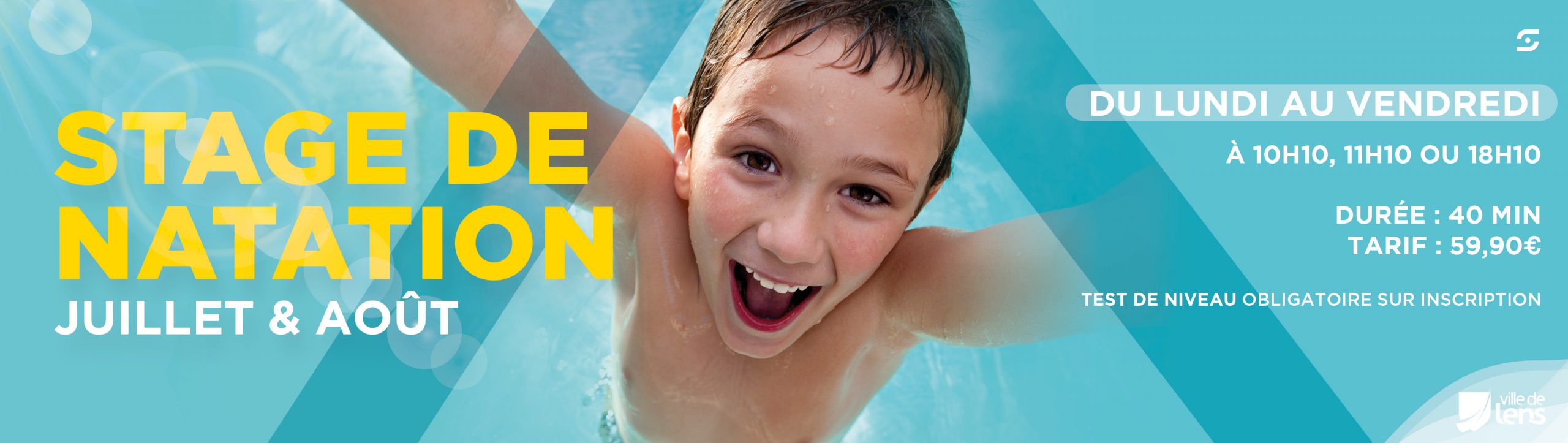 STAGE DE NATATION JUILLET & AOÛT