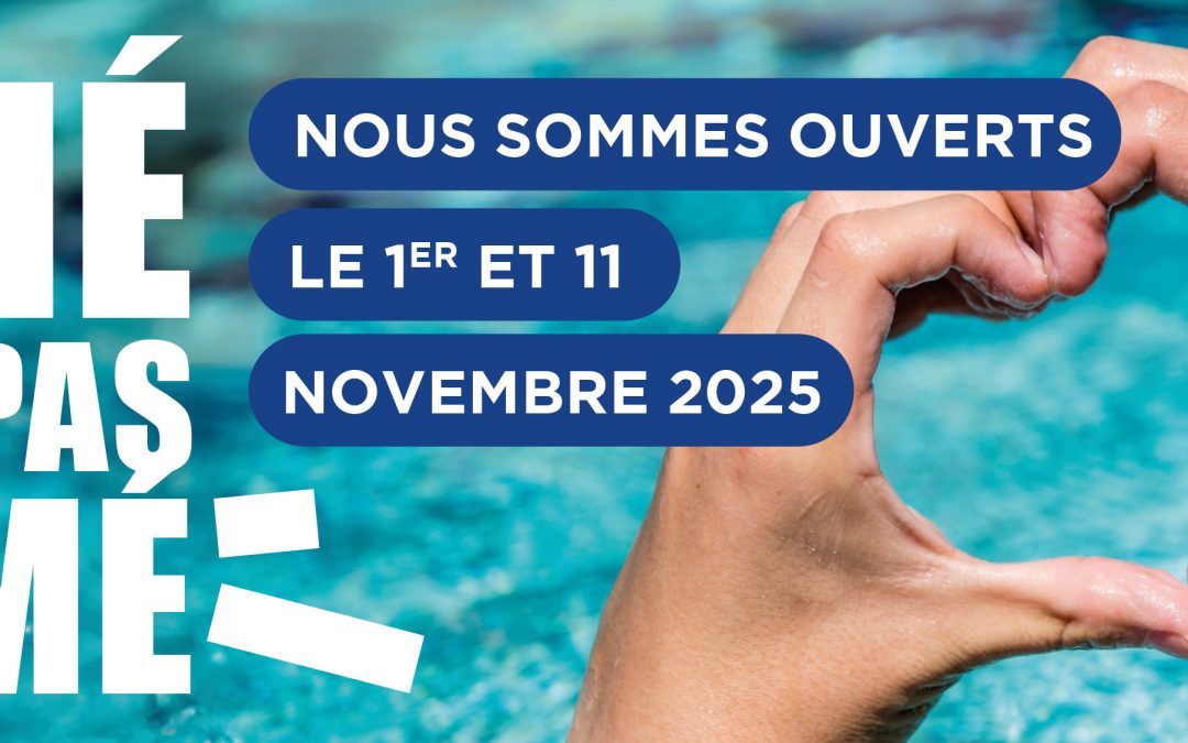 FERIÉ MAIS PAS FERMÉ