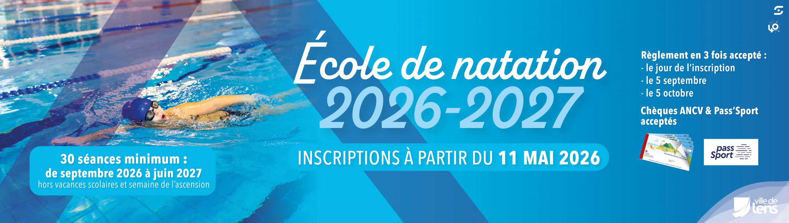 ÉCOLE DE NATATION 2026-2027