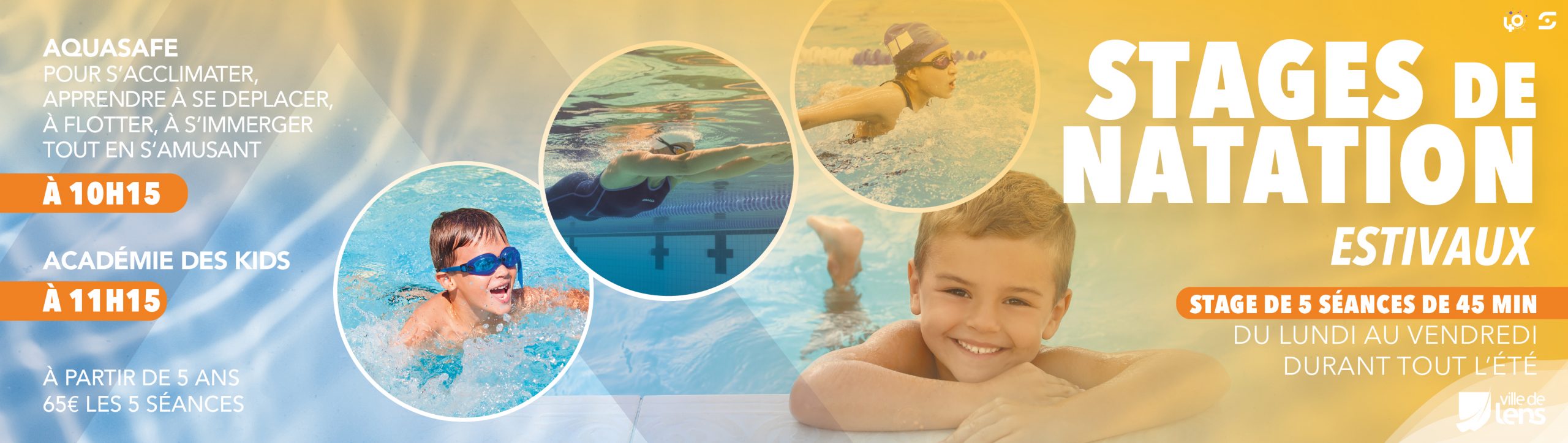 STAGES DE NATATION ESTIVAUX