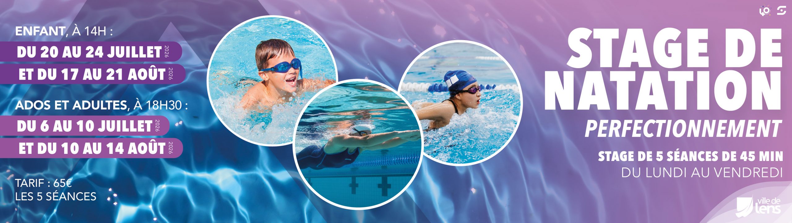 STAGE DE NATATION PERFECTIONNEMENT